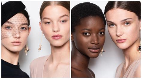 get the quietly striking beauty look from dior’s latest couture show